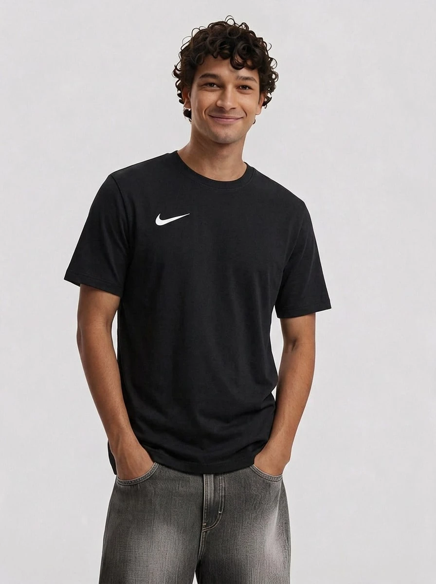 Nike Men's Sports Tees & Tanks Skin-Friendly Stretchy Soft Outing Gym Home Black CW6952-010 - Black - View 1