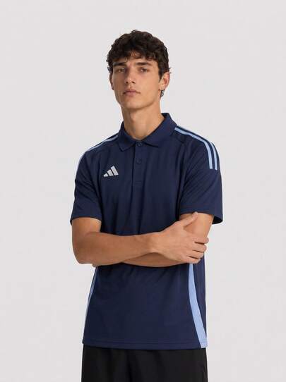 Adidas Tiro 24 Men's Polo Shirt Navy Blue