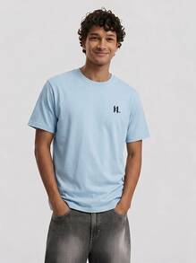 Karl Lagerfeld بلوزة رياضية للرجال باللون الأزرق - Light Blue - مشاهدة 1