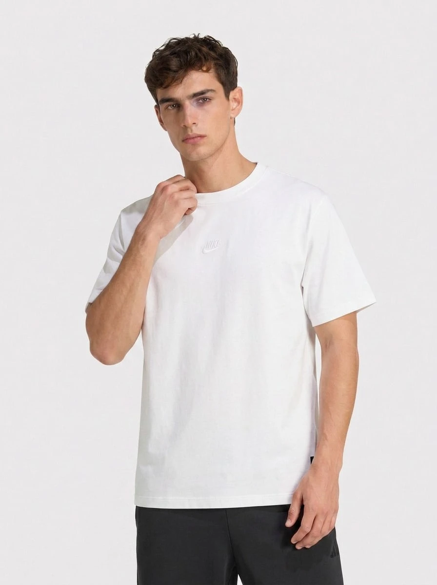 Nike Essentials Men's T-Shirt White - White/White - View 1