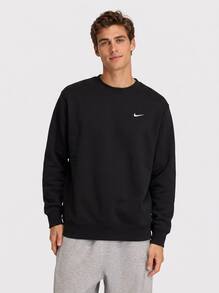 Nike Men's Sports & Outdoor Hoodies Comfortable Cozy Breathable Outing Training Daily Black DX1361-010 - Black/White - View 1