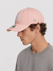 New Era Yankees Youth Cap Pink - Rosa - Ver 1