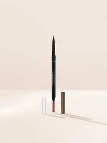 Rimmel قلم تحديد الحواجب برو مايكرو 002 بني فاتح 0.09 جرام - 002 Soft Brown - مشاهدة 1