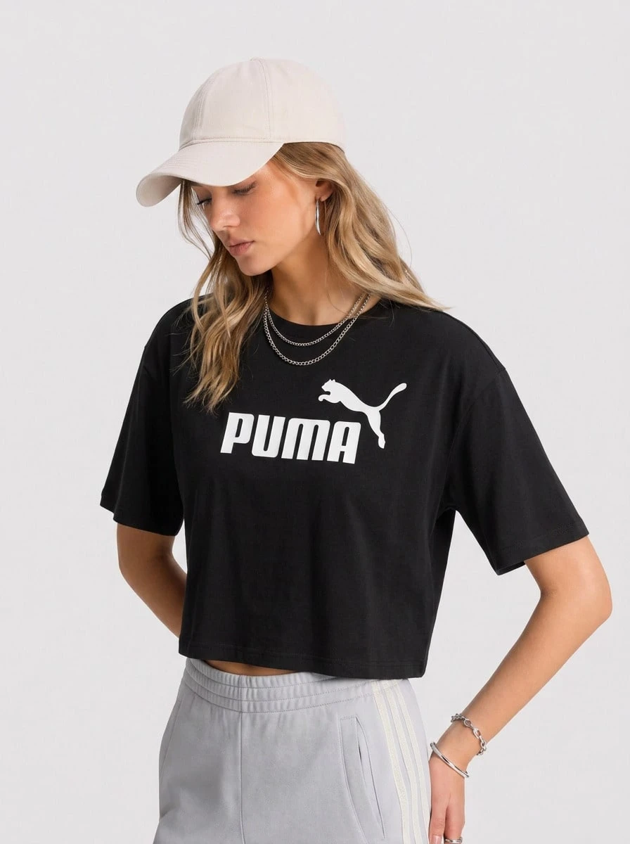 Puma Sports Tees & Tanks Versatile Lightweight Easy To Match Weekend Sports Outdoor Black 684972-01 - Black - View 1