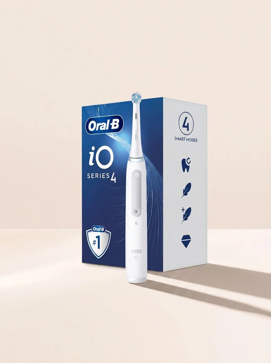 Oral-B 欧乐 B 电动牙刷 IO4 - 白色 - 查看 1