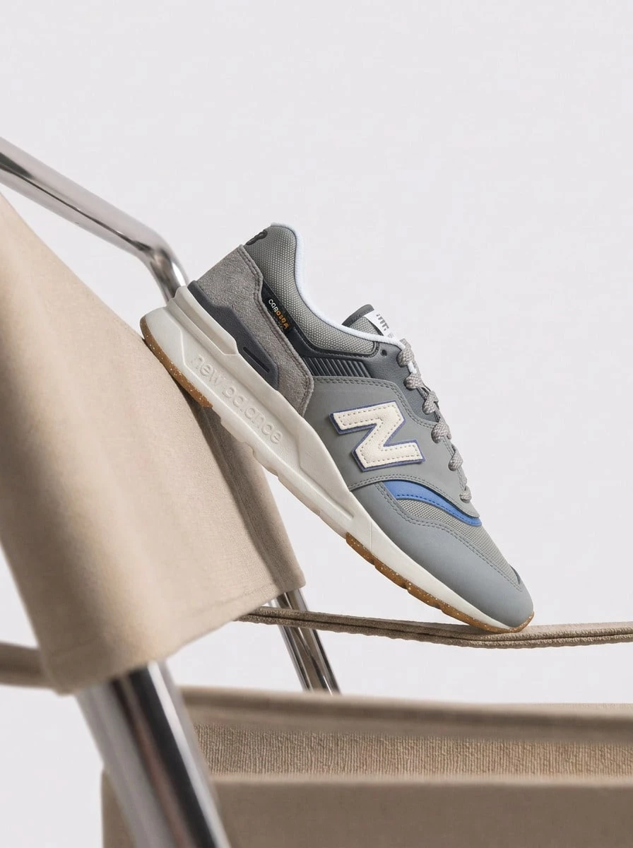 New Balance Men's Casual Athletic Shoes Versatile Stylish Cushioned Outing Walking Gym CM997HLR - 灰色 - 查看 1