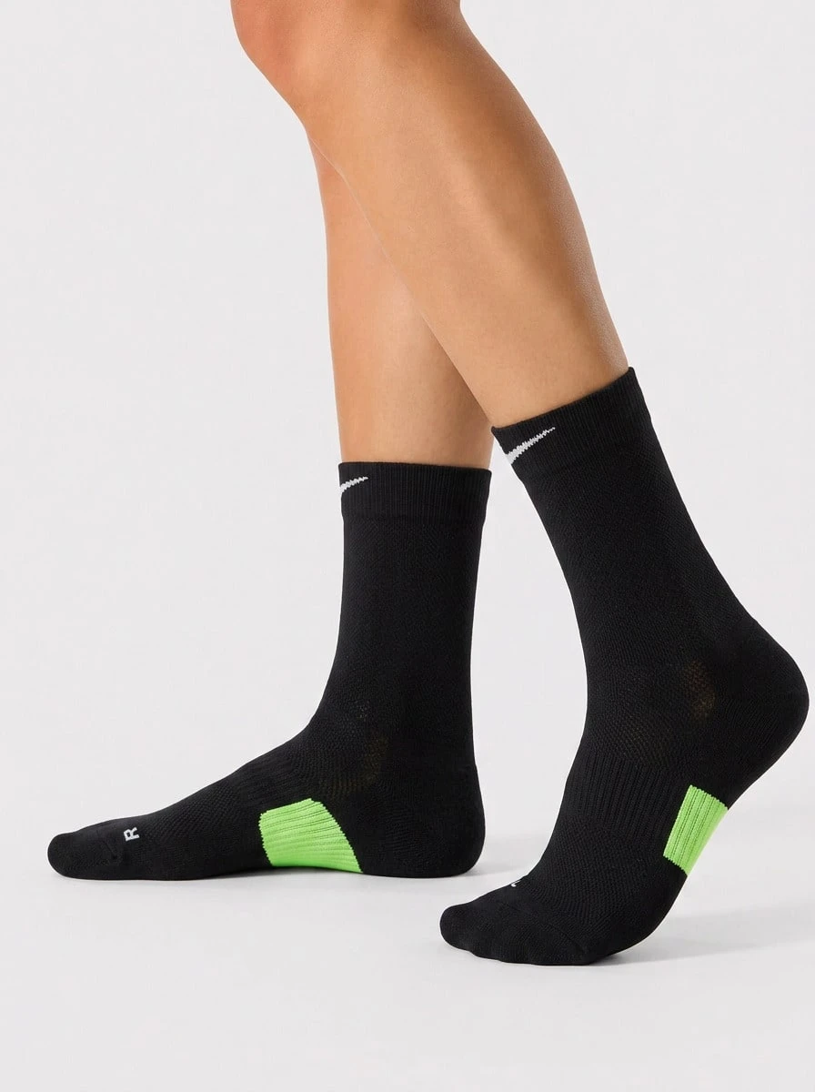 Nike Athletic Socks Anti-Odor Moisture-Wicking Comfortable Casual Running Training HV6935-010 - Multicolor - View 1