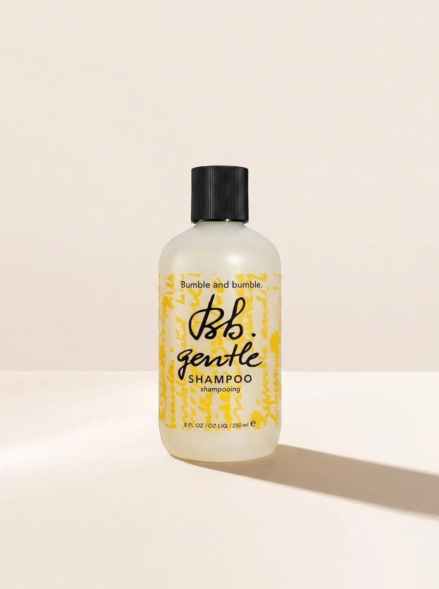 Bumble & bumble Gentle Shampoo 250 Ml – Mild Cleansing For All Hair Types, Infused With Avocado Oil And Nettle Extract, Enhances Shine And Softness, Daily Moisturizing Formula For Professional Results, Smooth And Weightless Finish - Clear - View 1