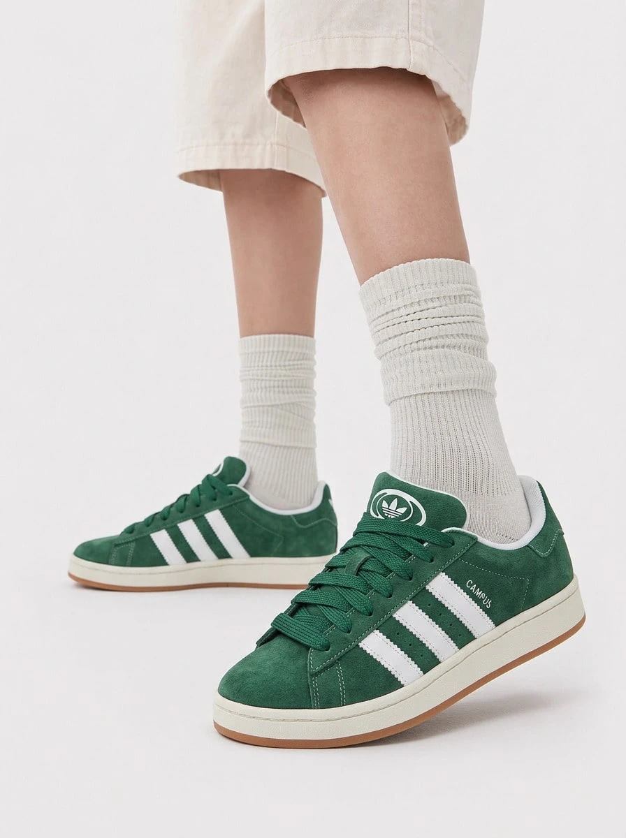 Adidas Zapatos deportivos casuales para hombres - Navy - Ver 1