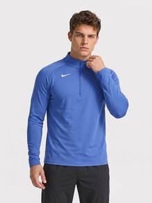 Nike Men's Sports Jackets Versatile Durable Insulated Travel Casual Weekend Blue NT0315-463 - 寶藍色 - 查看 1