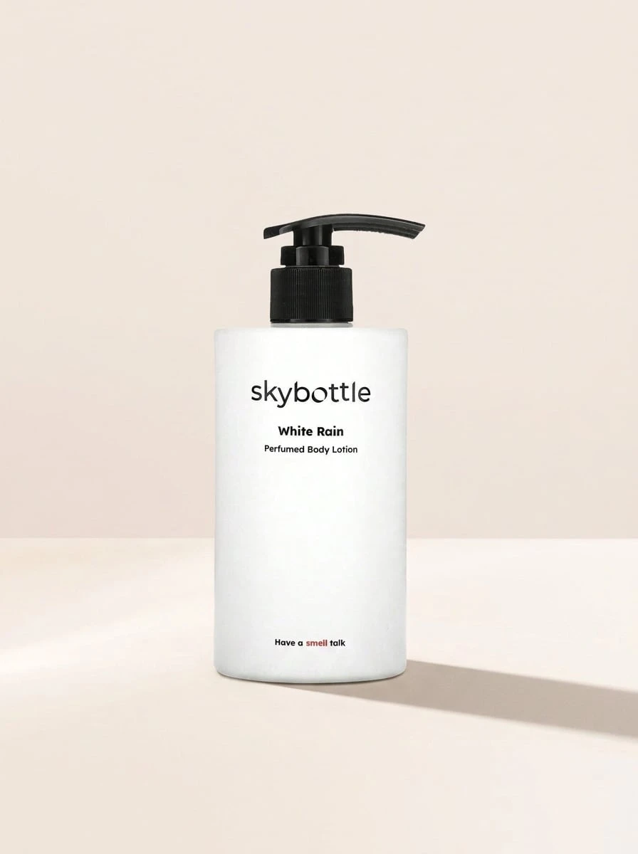 Skybottle سكاي بوتل - غسول الجسم المعطر برائحة المطر الأبيض (300 مل) - استمتع برائحة المطر الأبيض الجميلة، غسول الجسم المعطر الفاخر. - المطر الأبيض - مشاهدة 1