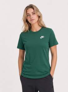 Nike Sports Tees & Tanks Classic Fit Quick-Dry Skin-Friendly Weekend Sports Outdoor Green DX7902-323 - Olive Green - View 1