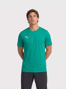 Puma Men's Sports Tees & Tanks Lightweight Easy To Match Moisture-Wicking Home Travel Daily 656578-05 - Green - View 1