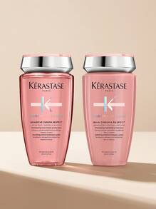 Kérastase [Bundle] Chroma Absolu Bain Riche Chroma Respect Shampoo 250 Ml + Shampoo 250 Ml - Absolute Chroma - View 1