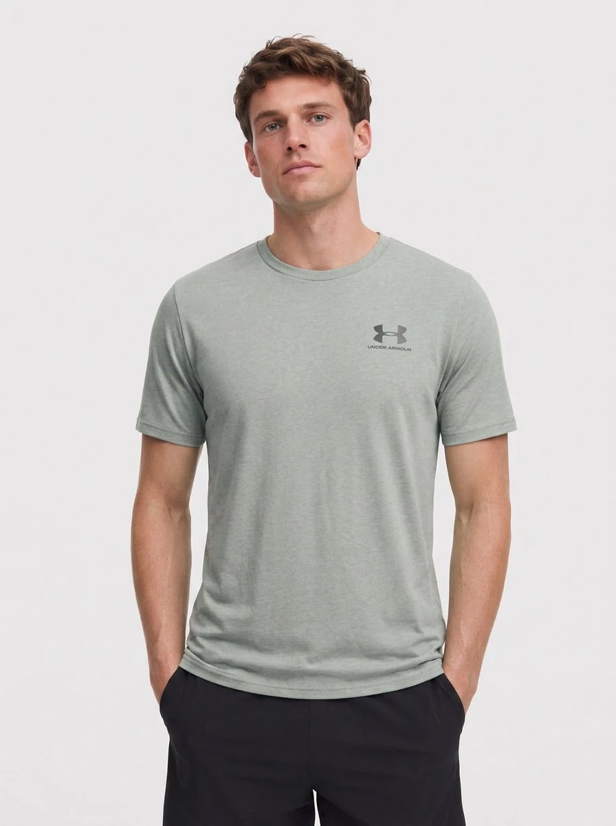Under Armour SPORTSTYLE Men's Comfortable Versatile Lightweight Weekend Sports Outdoor Grey 1326799-069 - Titanium - View 1