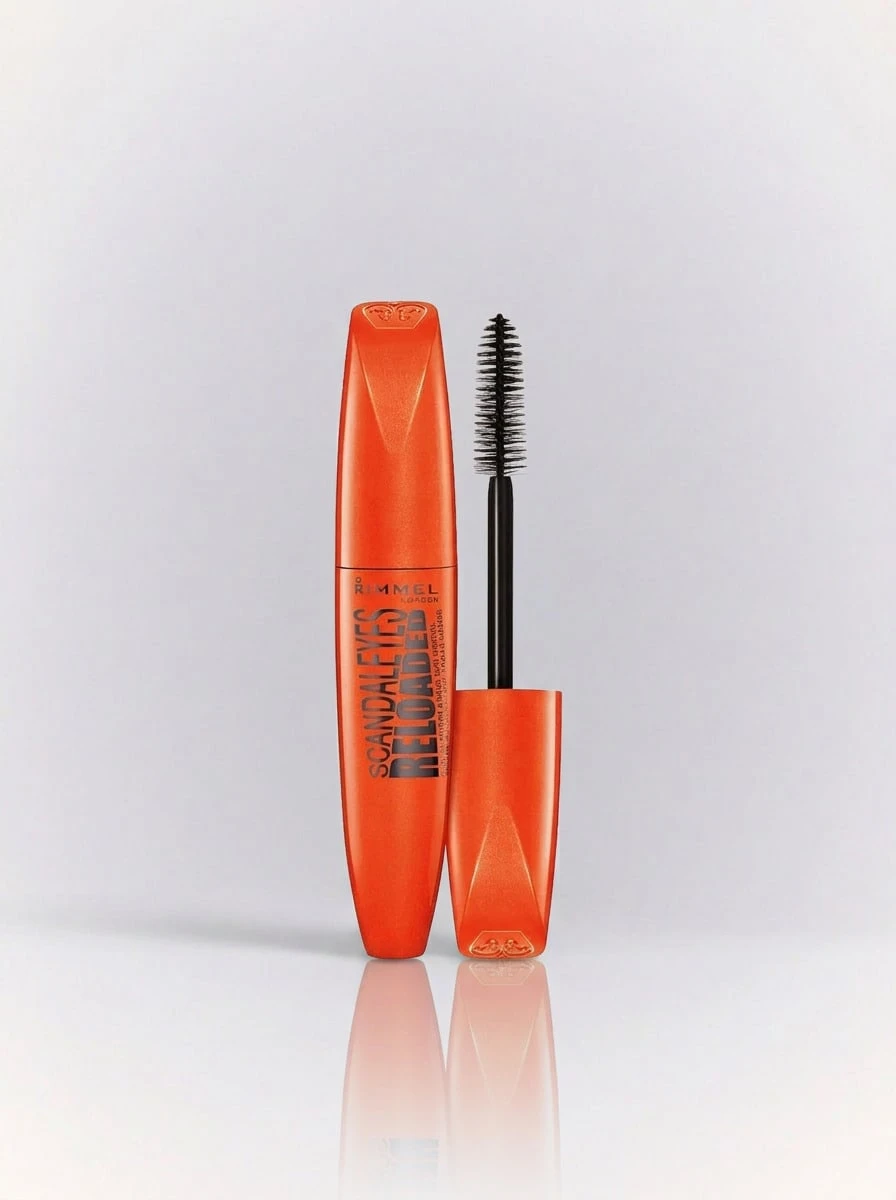 Rimmel London Scandaleyes Reloaded Mascara Brown Black – Mascara, Extreme Volume, For Women, Brown Black, Suitable For Daily Makeup Routine - Brown Black - View 1