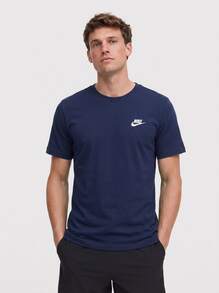 Club Men's camiseta Navy - Azul - Ver 1