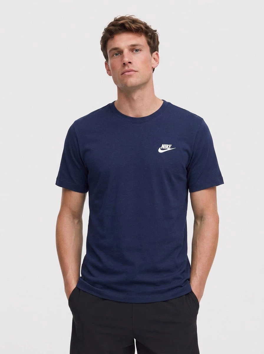 Club Men's camiseta Navy - Azul - Ver 1
