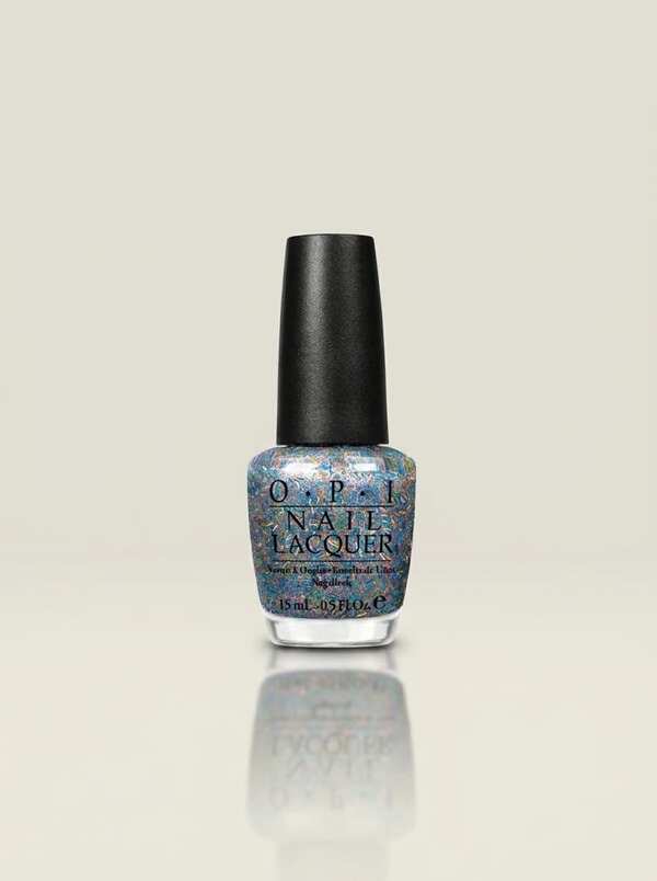 OPI Nail Lacquer Save Me 15 ml – Nail Polish, Long-Lasting, For Women, Silver Glitter, Suitable For festa