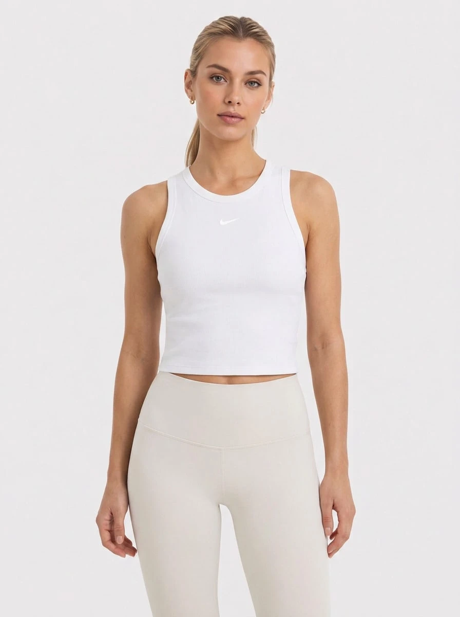 Nike Sports Tees & Tanks Comfortable Versatile Lightweight Outdoor Training Vacation White FB8279-100 - Blue Tint/Sail - 查看 1