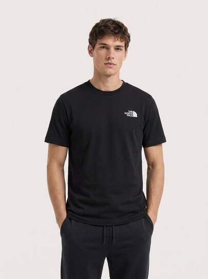 The North Face Box NSE Crewneck Men's Breathable Classic Fit Quick-Dry Weekend Sports Outdoor Black NF0A8EE7-JK31