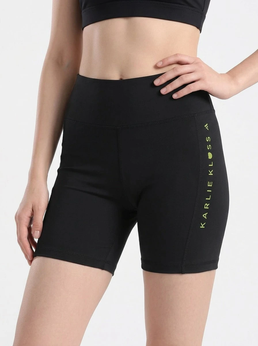 Adidas Sports Shorts Comfortable Classic Fit Stretchy Weekend Summer Gym GH6846 - Black - View 1