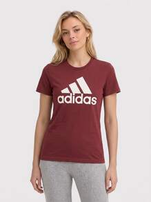 Adidas Women's Breathable Classic Fit Quick-Dry Sports Outdoor Training GC6961 - 紅色 - 查看 1