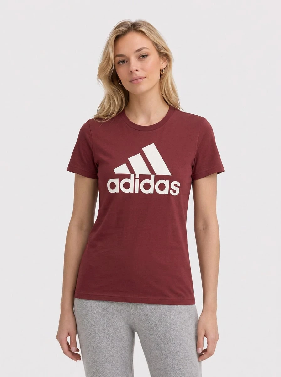 Adidas Women's Breathable Classic Fit Quick-Dry Sports Outdoor Training GC6961 - 紅色 - 查看 1