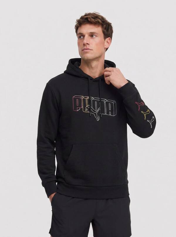 Puma Men's Sports & Outdoor Hoodies Stretchy Comfortable Cozy Outing Training Daily 684665-01