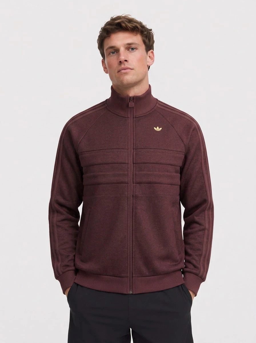 Adidas Men's Sports & Outdoor Hoodies Cozy Breathable Easy To Match Commuting Outing Training Brown IZ3271 - Brown - View 1