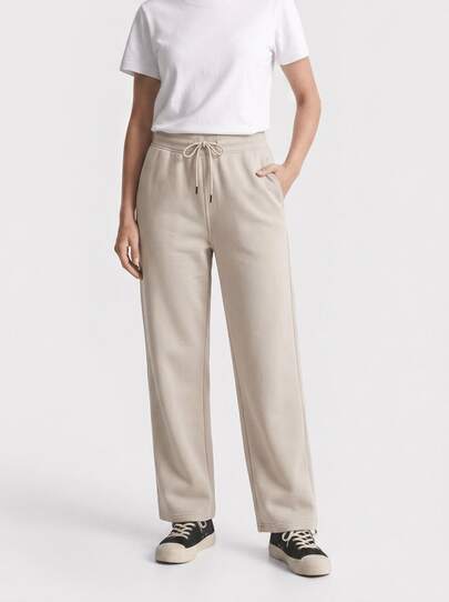 DKNY Women's Sweatpants Khaki