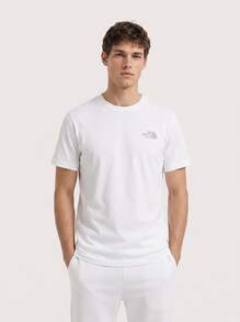 The North Face Class V Pullover Men's Premium Lightweight Comfortable Business Daily Travel White NF0A8C4V-U2H1 - TNF WHITE REFLECTIVE - Ver 1