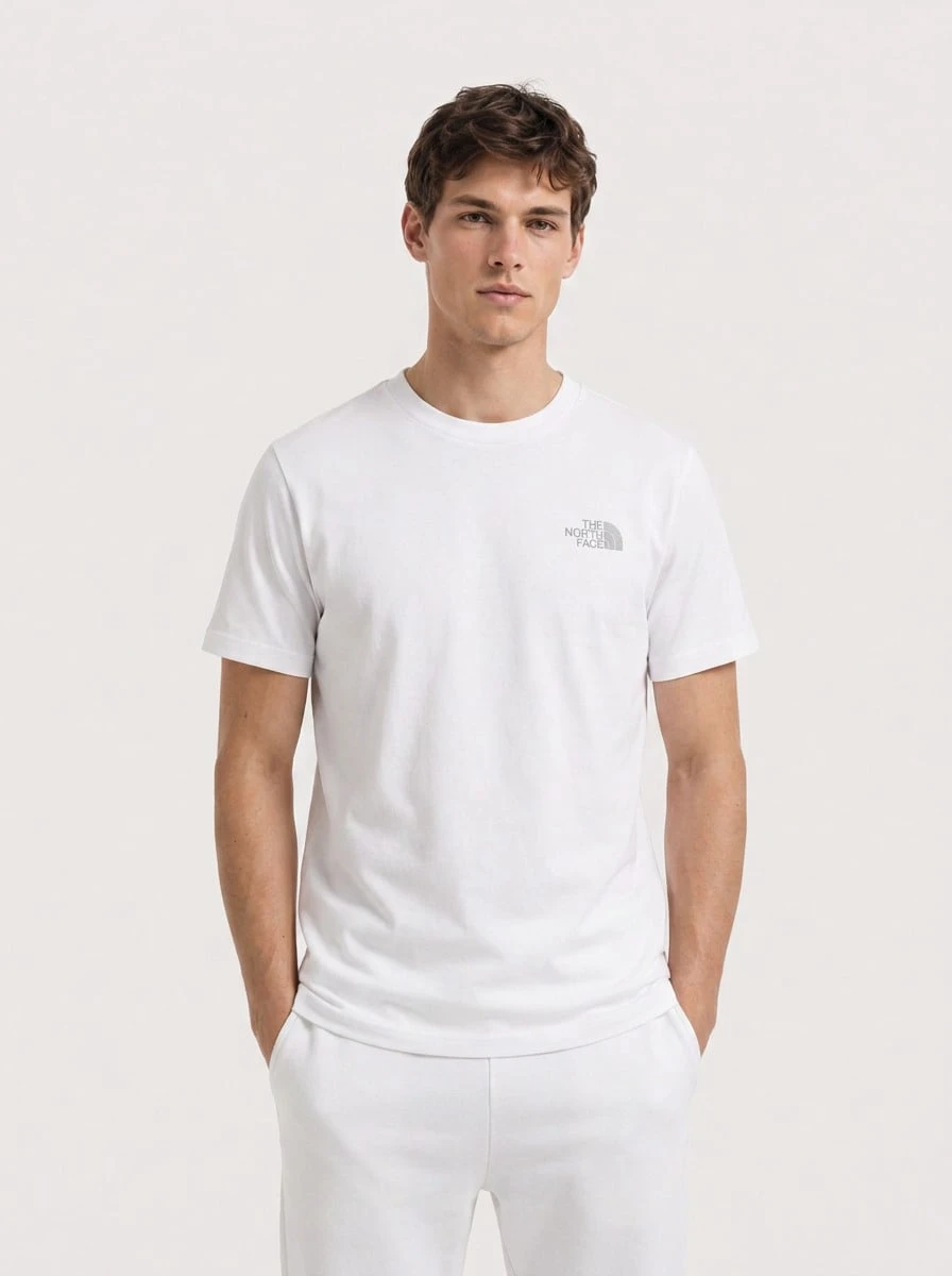 The North Face Class V Pullover Men's Premium Lightweight Comfortable Business Daily Travel White NF0A8C4V-U2H1 - TNF WHITE REFLECTIVE - Ver 1