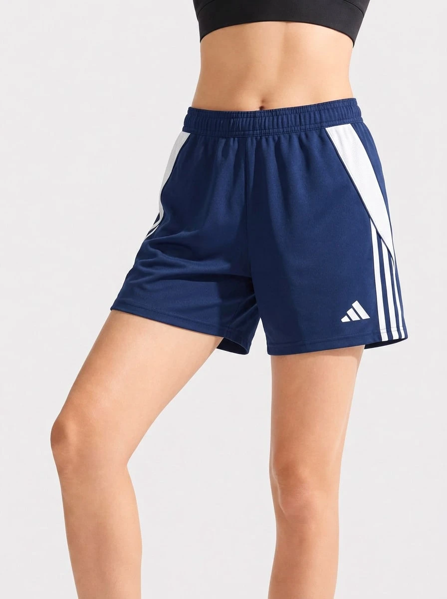 Adidas شورت تدريب نسائي أزرق داكن تيرو 24 - أزرق بحري - مشاهدة 1