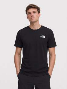 The North Face NSE Box Men's T-Shirt Black - 黑色 - 查看 1