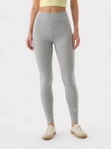 Nike Sports Leggings Compression Breathable Versatile Fitness Outdoor Running Grey CZ8532-063 - Lightgrey - View 1