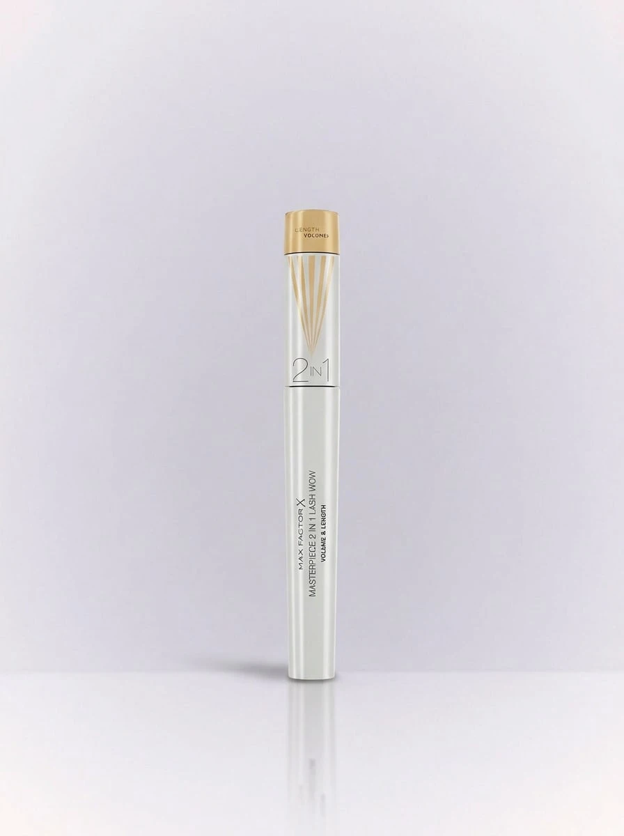 Max Factor Masterpiece 2 In 1 Lash Wow Mascara 001 Black 7 Ml – Mascara, 2-In-1 Twist Brush, For Women, 001 Black, Suitable For Daily Makeup Routine - 001 Black - View 1