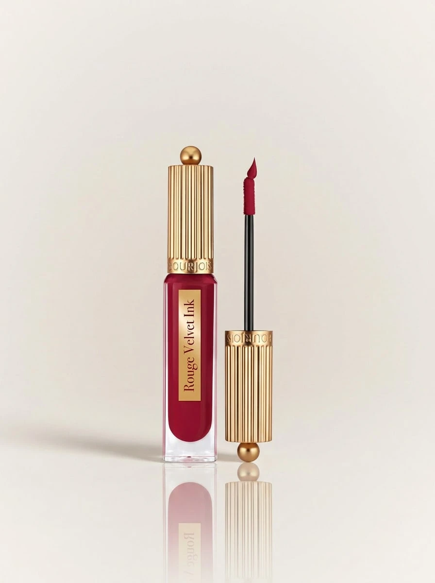 Bourjois أحمر شفاه سائل مطفي مخملي 010 Re(D)Belle 3.5 مل - 10 ري(دي)بيل - مشاهدة 1
