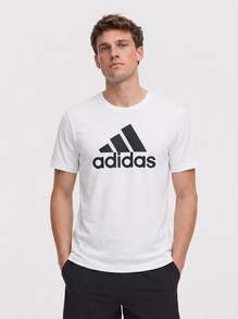 Adidas Men's Skin-Friendly Stretchy Soft Casual Outing Gym White IC9349 - 白色 - 查看 1