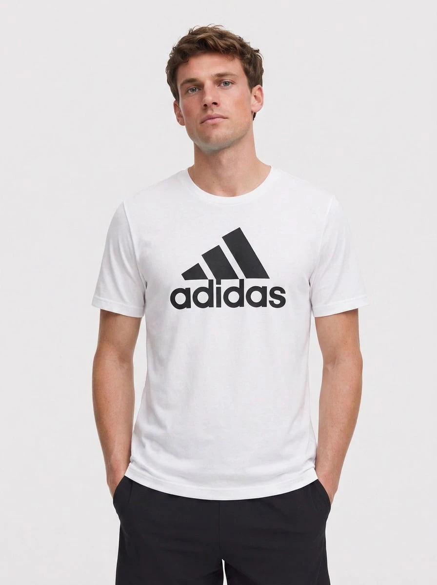Adidas Men's Skin-Friendly Stretchy Soft Casual Outing Gym White IC9349 - 白色 - 查看 1