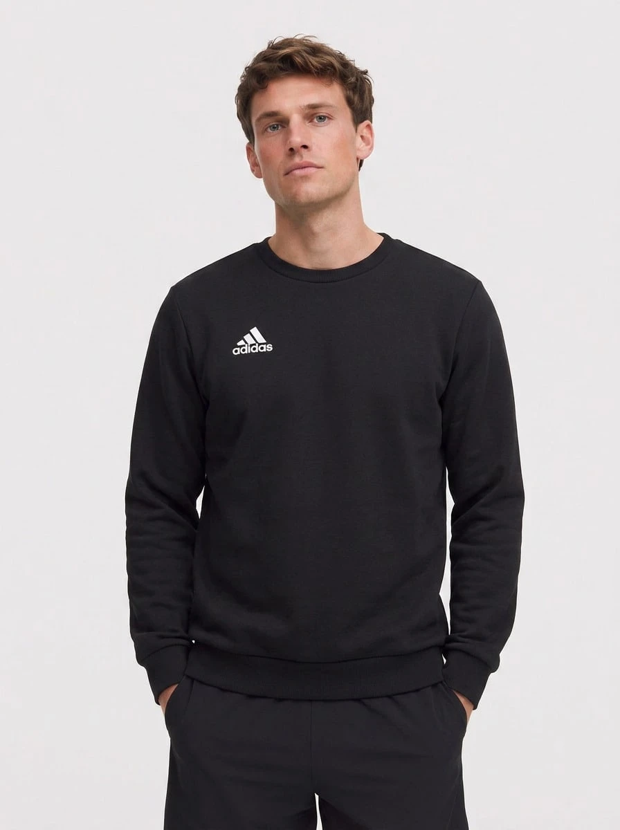 Adidas Entrada 22 Men's Sweatshirt Black - Black - View 1