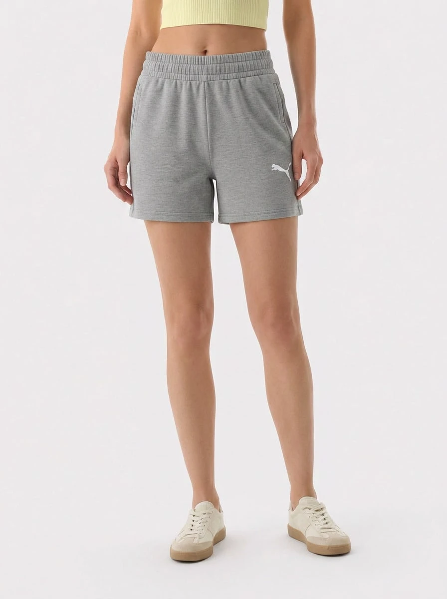 Puma Sports Shorts Lightweight Versatile Comfortable Sports Weekend Summer Grey 658611-33 - Gray - 查看 1