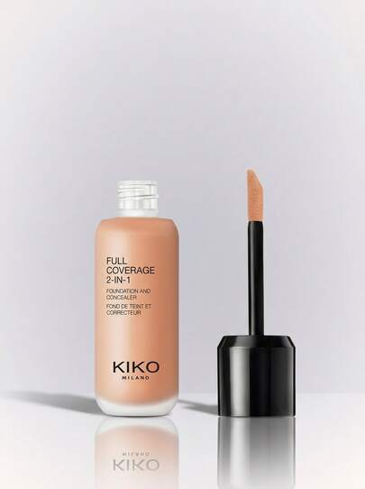 KIKO Milano Full Coverage 2 In 1 Foundation & Concealer WR50 Warm Rose 25 Ml