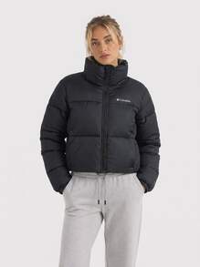 Columbia Women's Quilted Jacket Black - Black - View 1