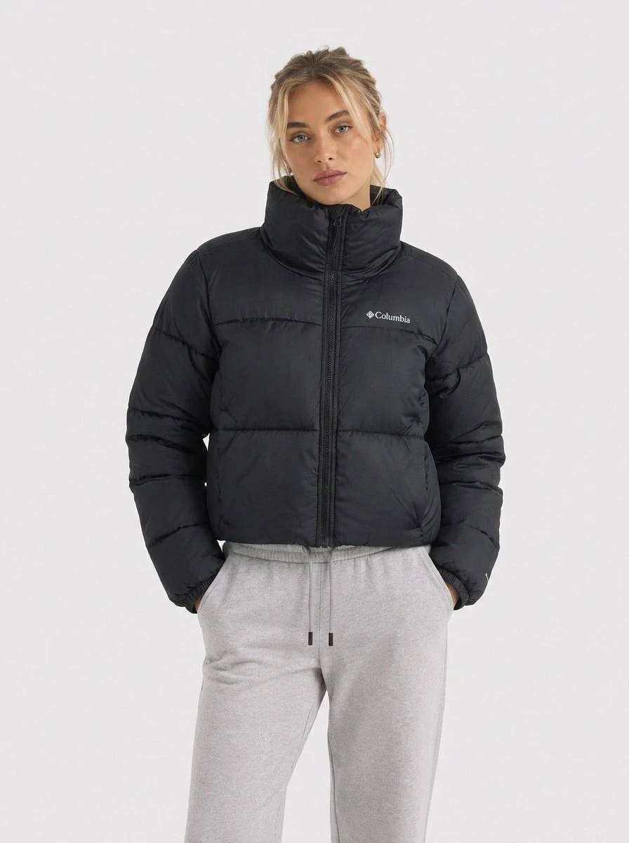 Columbia Women's Quilted Jacket Black - Black - View 1
