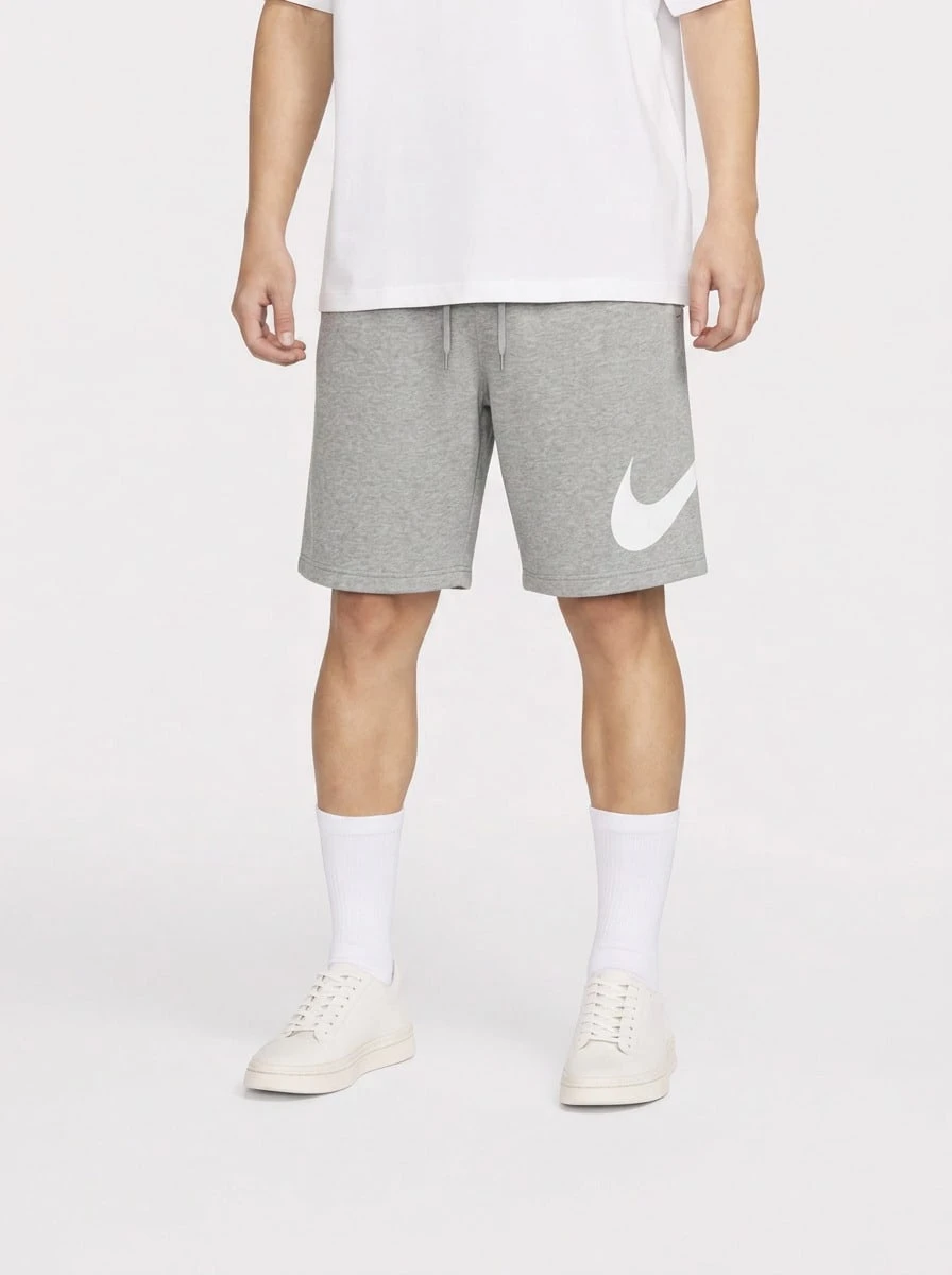Nike Men's Sports Shorts Lightweight Versatile Comfortable Beach Sports Weekend Grey FN3906-063 - Grey - View 1