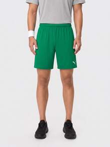Puma Teamgoal Men's Shorts Green - Verde - Ver 1