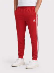 Adidas Men's Outdoor Pants Easy To Match Soft Stretchy Travel Sports Office Red HF2134 - Rojo - Ver 1