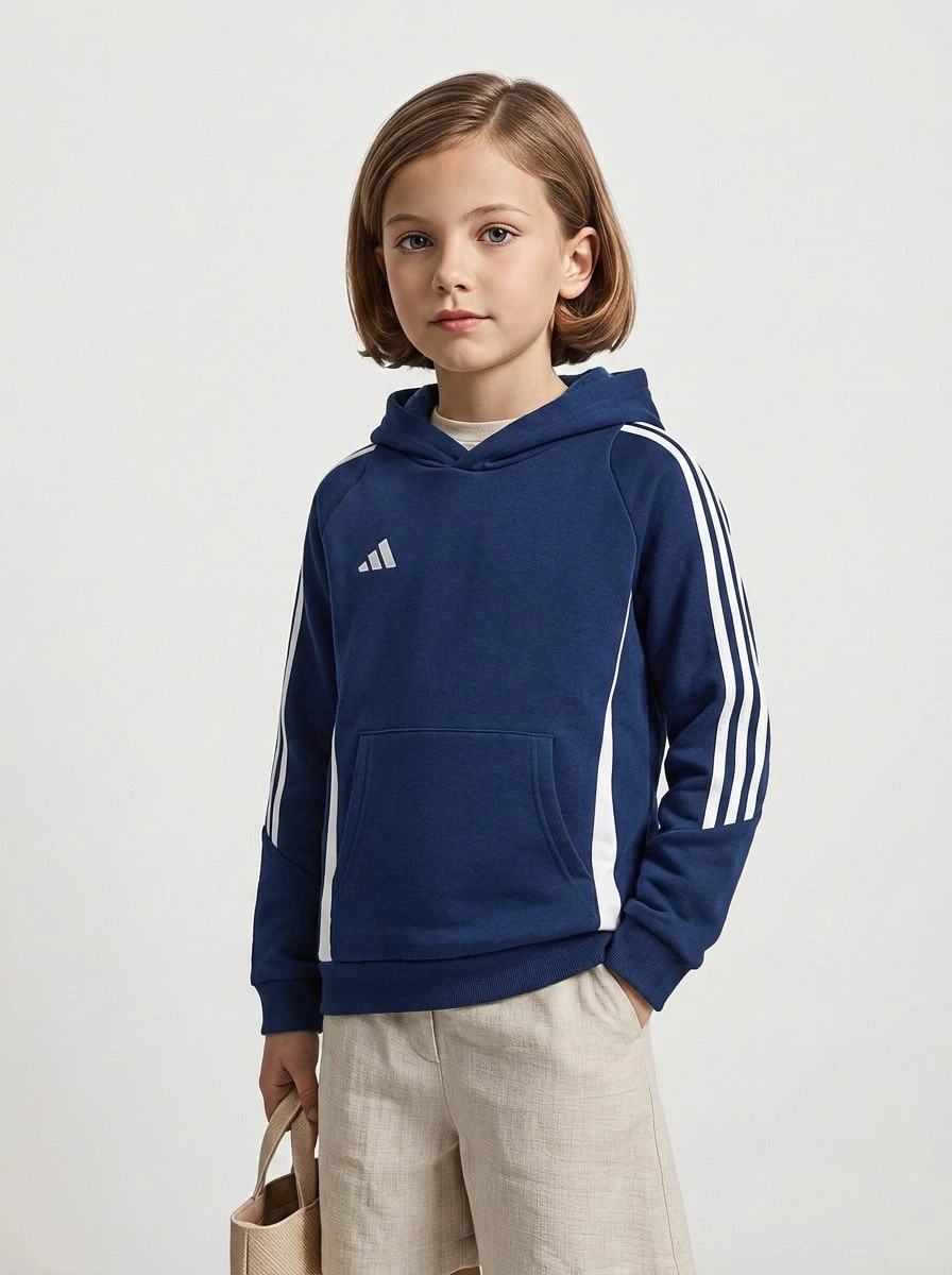 Adidas Kids' Versatile Warm Lightweight Training Daily Outdoor Blue IR7504 - Team Navy Blue 2 / White - View 1