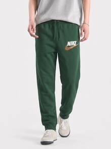 Nike Men's Outdoor Pants Quick-Dry Breathable Skin-Friendly Weekend Training Daily Green FN3094-323 - Green - View 1